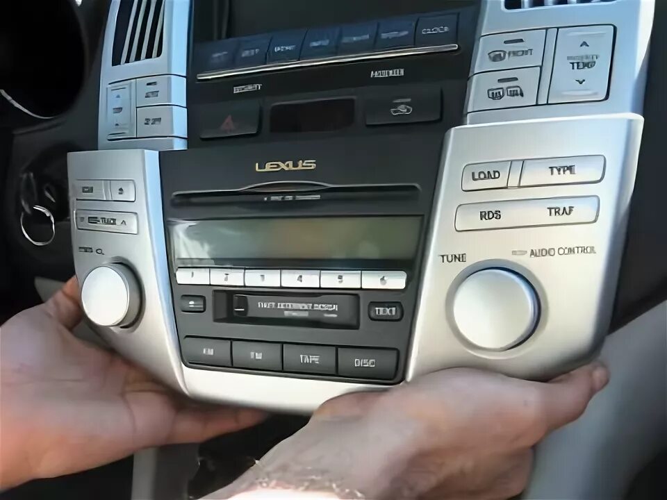 Lexus rx350 как снять магнитолу Лексус rx330 как снять магнитолу