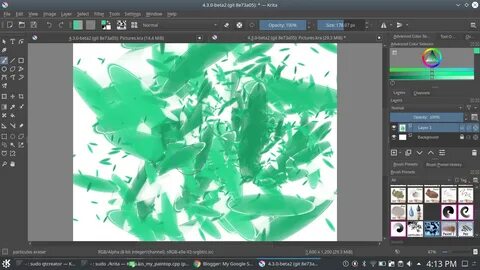 Krita кисти