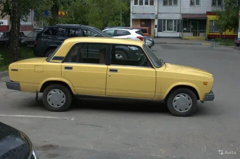 Ваз 2107 желтая