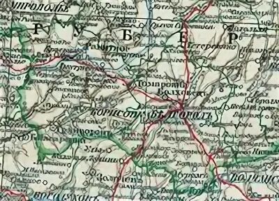Белгородского уезда курской губернии