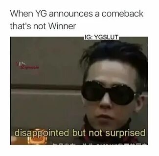 But not surprised