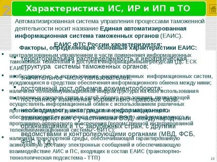 Характеристика информационных систем управления