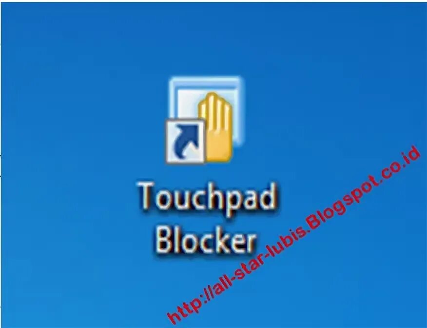 Touchpad blocker