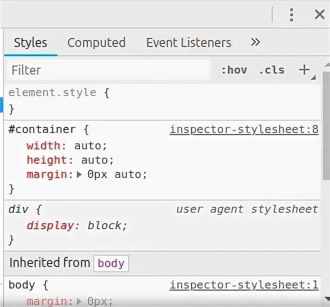 0px width auto height auto
