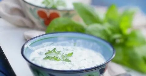 Кефир рис зелень