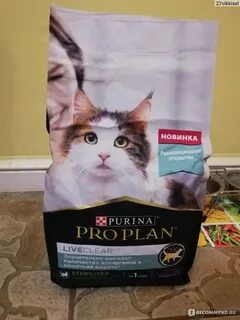 Корм для кошек purina pro plan liveclear