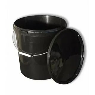 Пластиковое ведро с крышкой 30