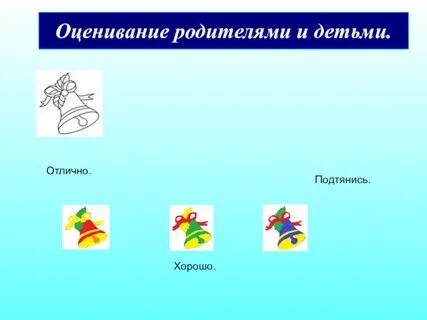 Оценка работы детей