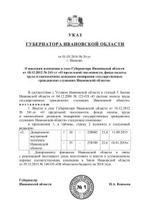 Ивановская область постановление