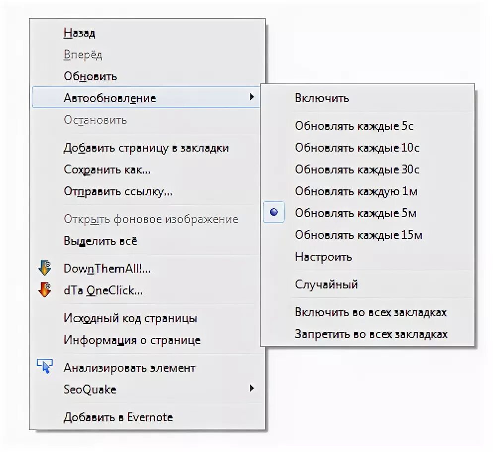 Обновить страницу автоматически. Обновить страницу автоматически