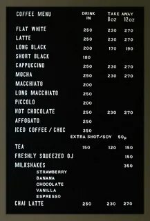 Simple menu