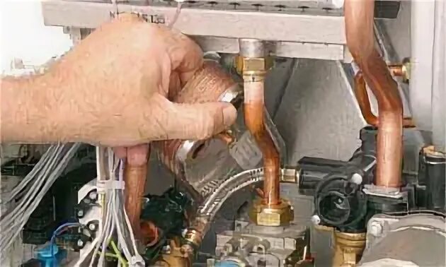 Как поменять теплообменник на котле аристон газовом аристон BS24FF газовый котёл. Сообщество "Сделай Сам" на DRIVE2
