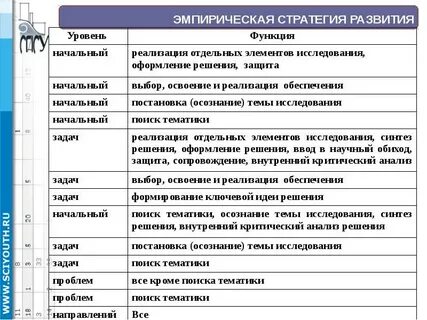 Стратегия исследования это