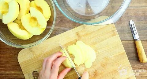 Рецепт сочней яблоками
