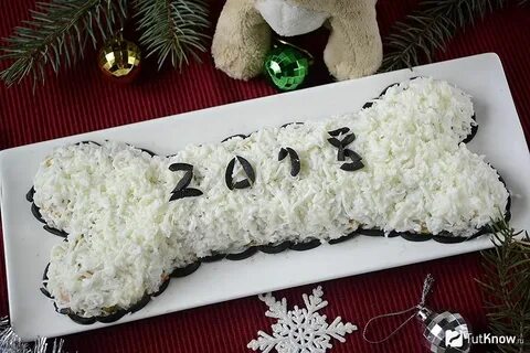 Салат косточка