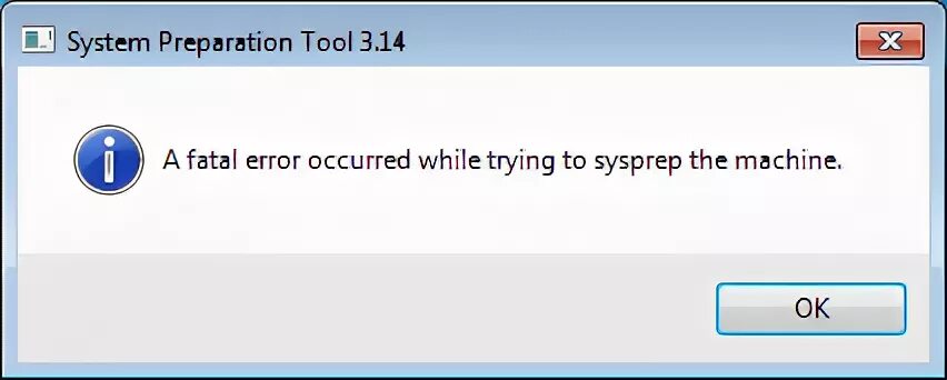 Error occurred while trying