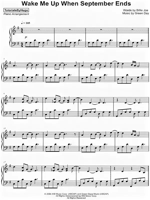 Wake me up Ноты для фортепиано. Wake me up when September ends перебор. Wake me up when September ends текст. В какой игре была музыка Wake me up. September ends тексты
