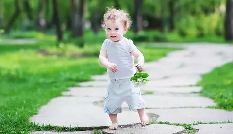 Baby walks