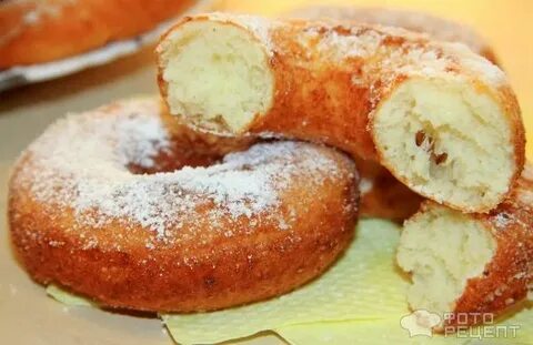 Пончики из творога домашний рецепт