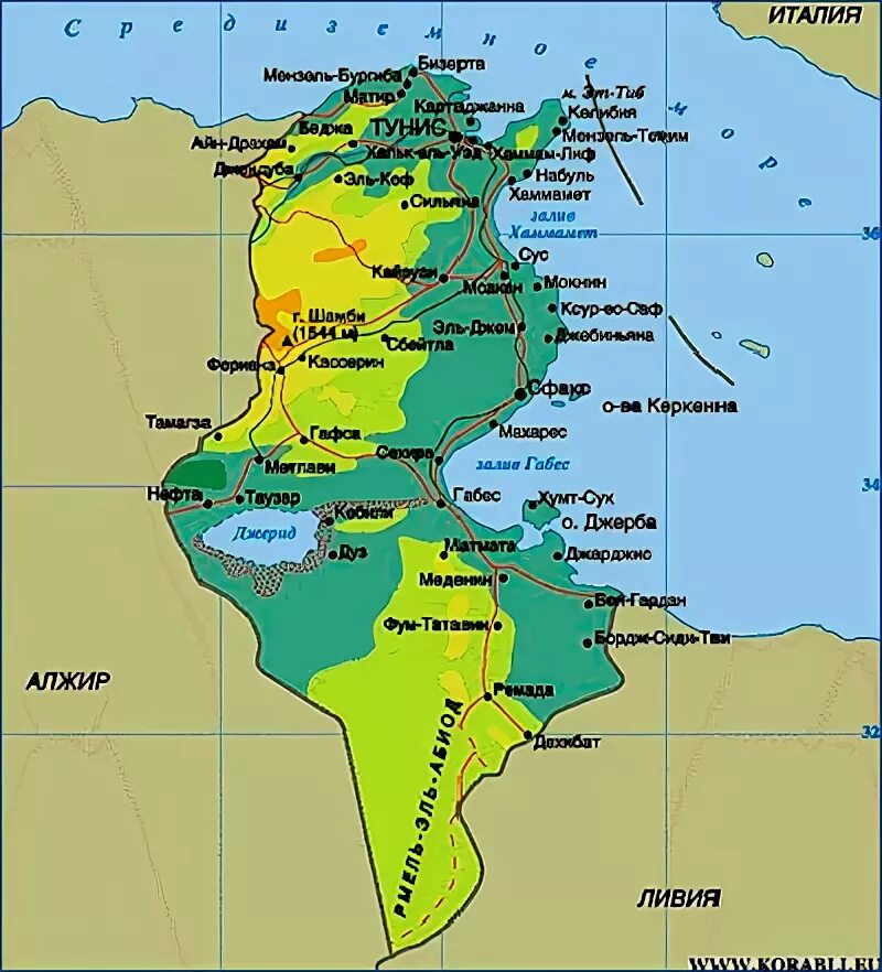страны граничат с тунисом. тунис на карте где находится. физическая карта туниса. административно территориальное деление туниса. тунис на карте африки.