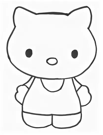 Как нарисовать легкую hello kitty. Китти нарисовать пошагово. китти рисунок поэтапно. нарисовать хелло китти поэтапно карандашом для начинающих. рисовать китти поэтапно.