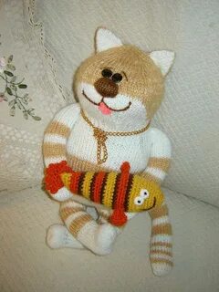 Кошка спицами