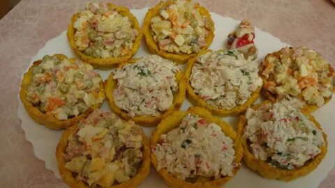Тарталетки очень вкусный рецепт