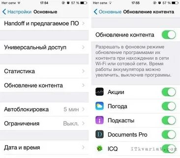 Как включить мобильный на айфоне