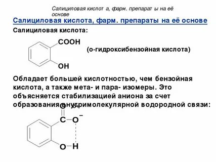 Салициловая кислота название