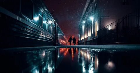 Фонари поезда