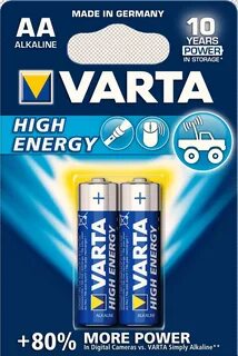 Varta high energy aa