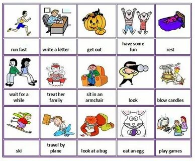 Present continuous actions