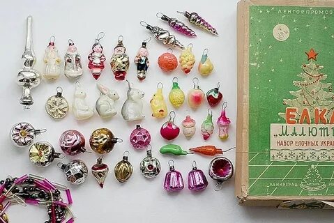 Елочные игрушки малютка