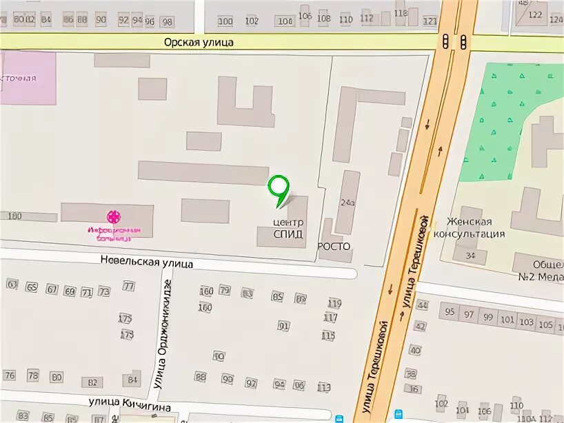 Поликлиники оренбург карта. Оренбург невельская 24 на карте. улица невельская 24 оренбург на карте. аллергоцентр оренбург. ковид центр на невельской оренбург.