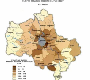 Обстановка в подмосковье