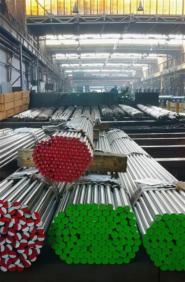 Стана на р. Схема производства холоднодеформированных труб. Сталь р18 быстрорез. Круг конструкционный ф 50мм ст45. Рельсы складирование.