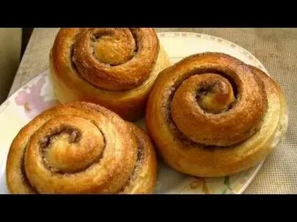 Тесто булочки домашние с корицей