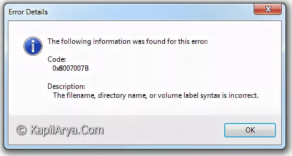 Ошибка 11 0 7. Windows vista ошибка. окно ошибки. ошибка виндовс 11. 0x8007007b.