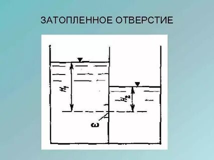 Жидкость из отверстия
