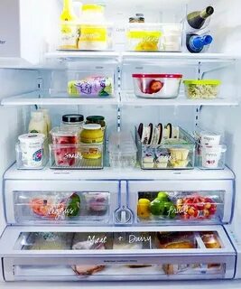 Правильное хранение продуктов в холодильнике