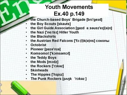 Youth movements