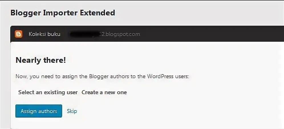 Import extension