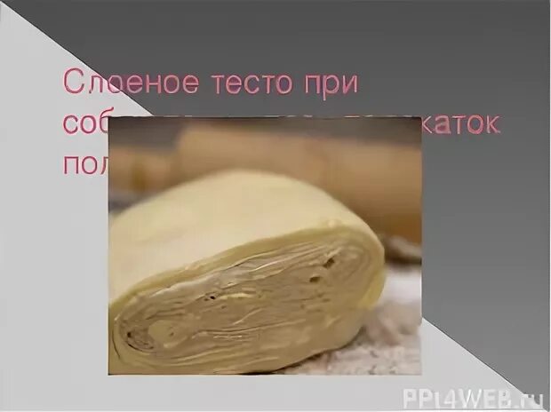 История тесто презентация