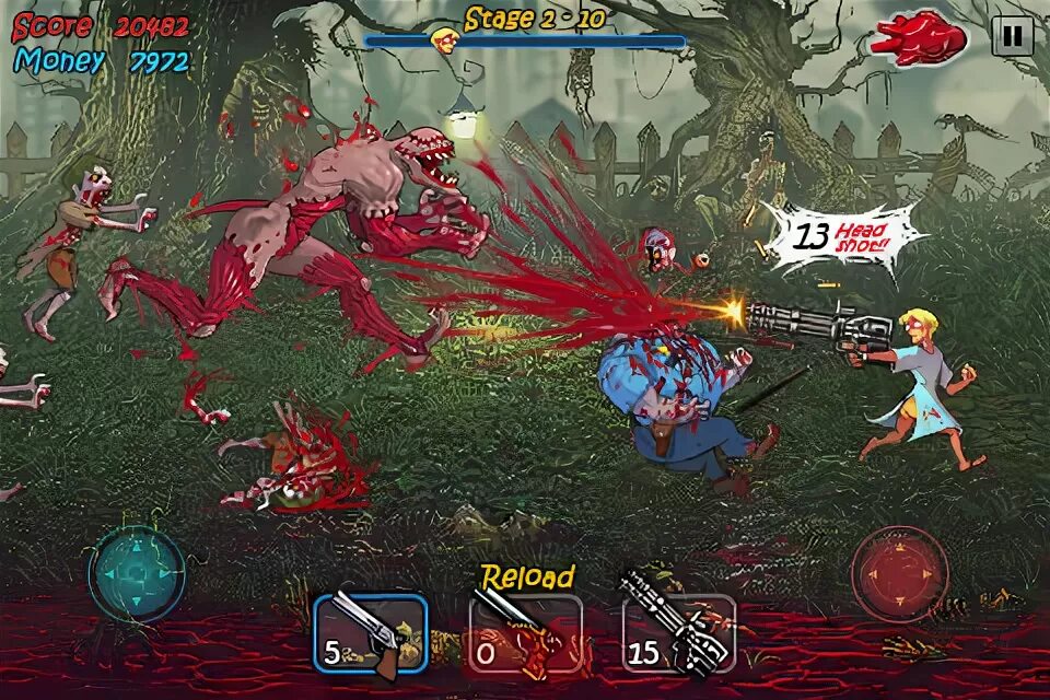 Zombie полное прохождение. Игра zombie shock вид сбоку убегать iphone 3g. суматоха игра.