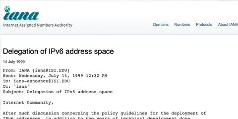 Assigned numbers authority
