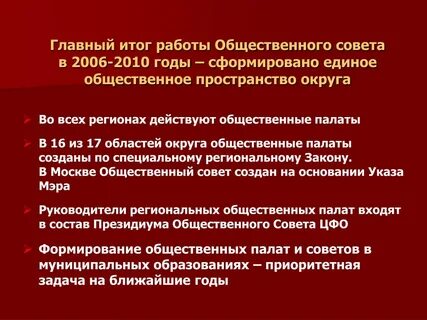 Создание общественной