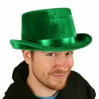 I a green hat