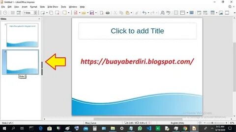 Презентации libreoffice impress