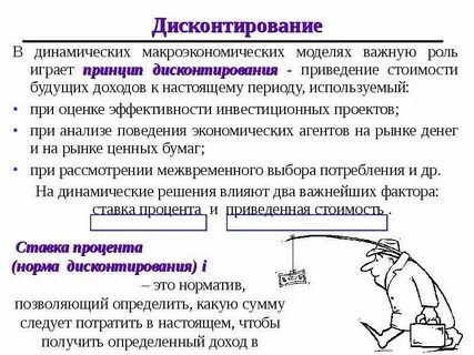 Фактор времени дисконтирование