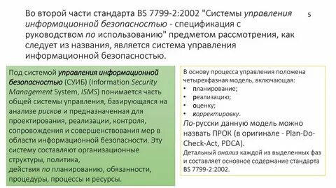 Частью стандарта является